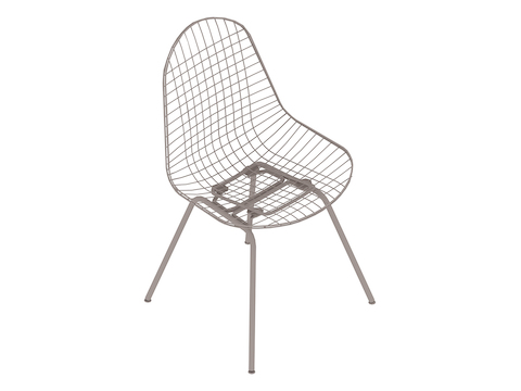 通用渲染图 - Eames钢丝座椅–4腿底座–无软垫