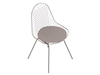 A generic rendering - Eames Wire Chair–4-Leg Base–Upholstered Seat