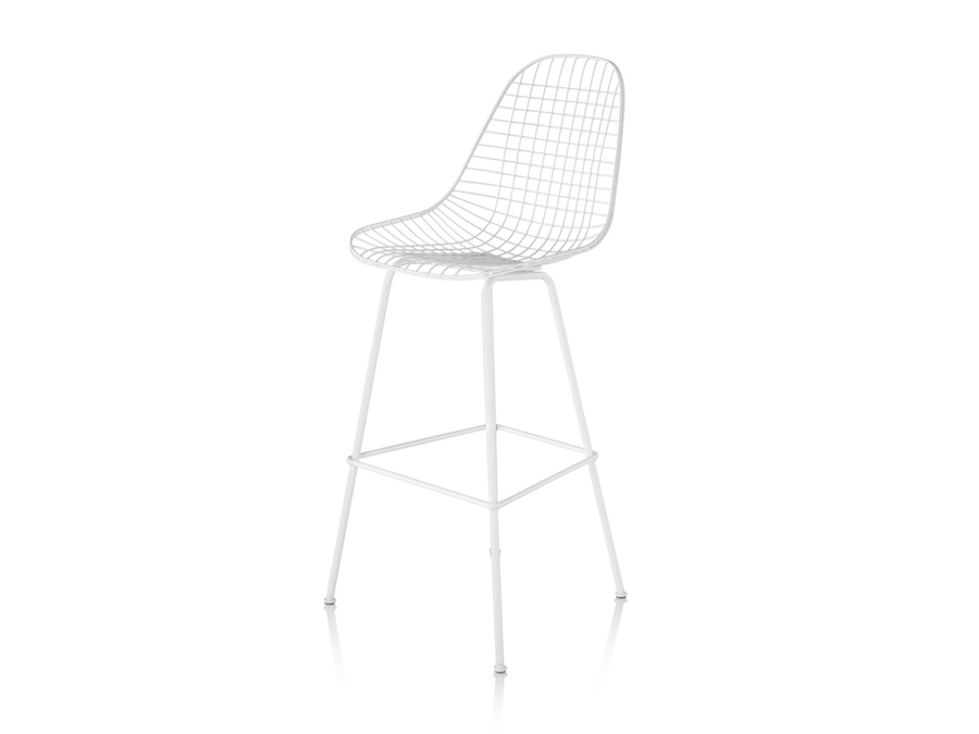 A photo - Eames Wire Stool–Bar Height–Nonupholstered