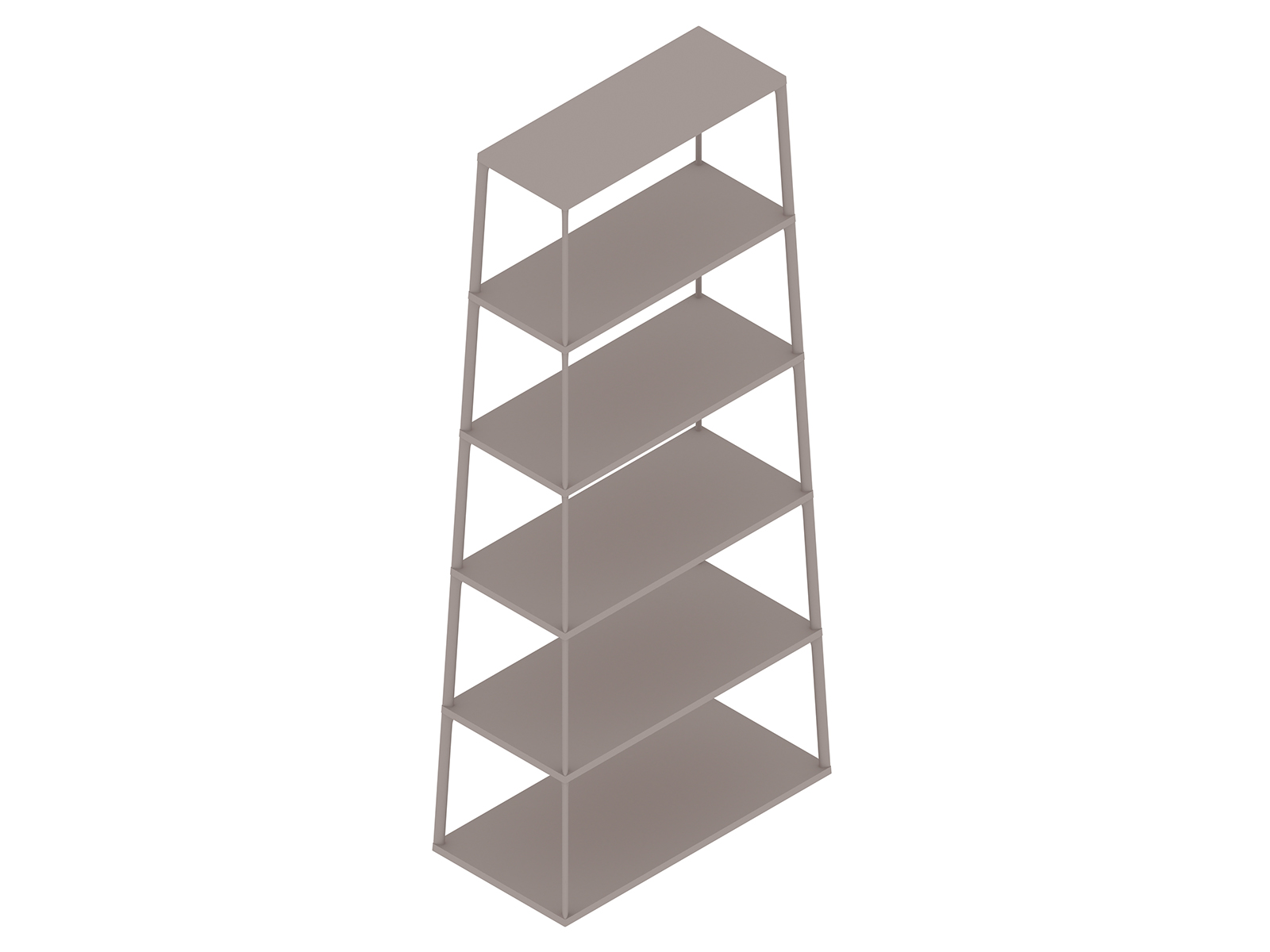 A generic rendering - Eiffel Shelving–6 Layer–Rectangular