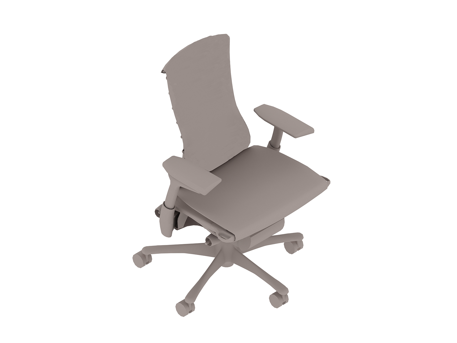A generic rendering - Embody Chair–With Arms