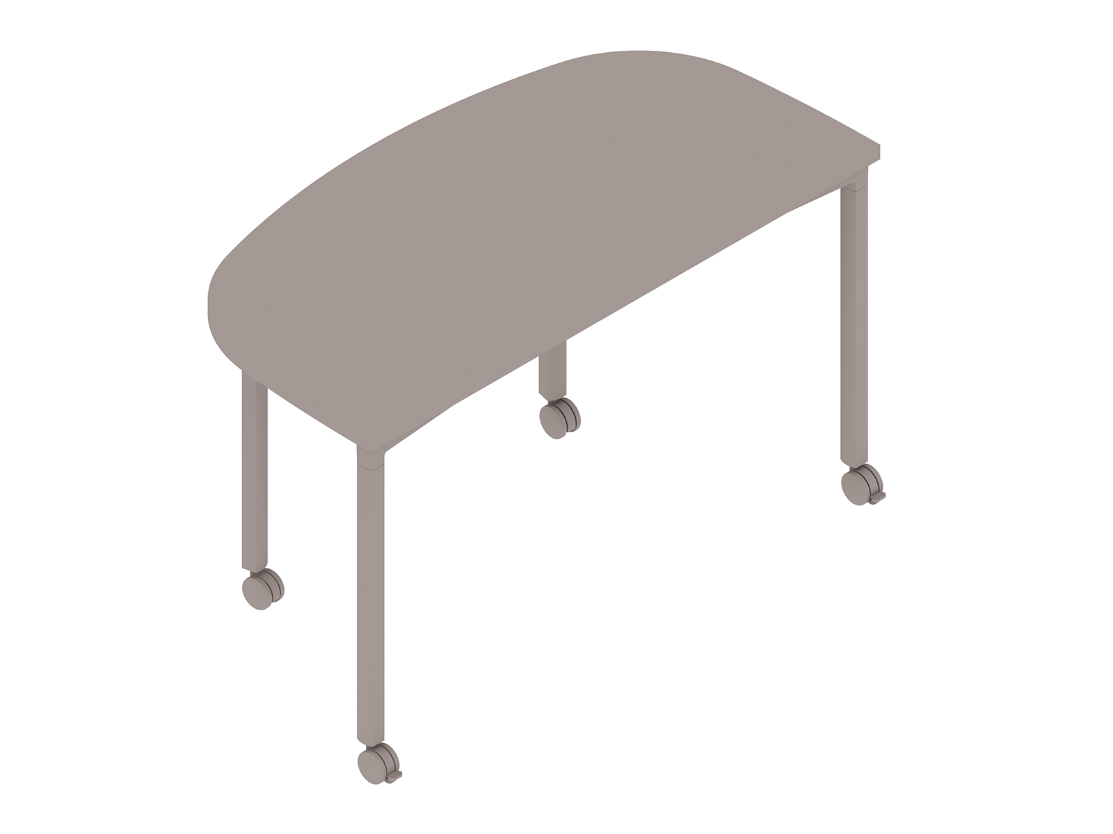 A generic rendering - Everywhere Table–D-Shape