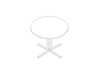 A line drawing - Everywhere Table–Round–4-Column Base