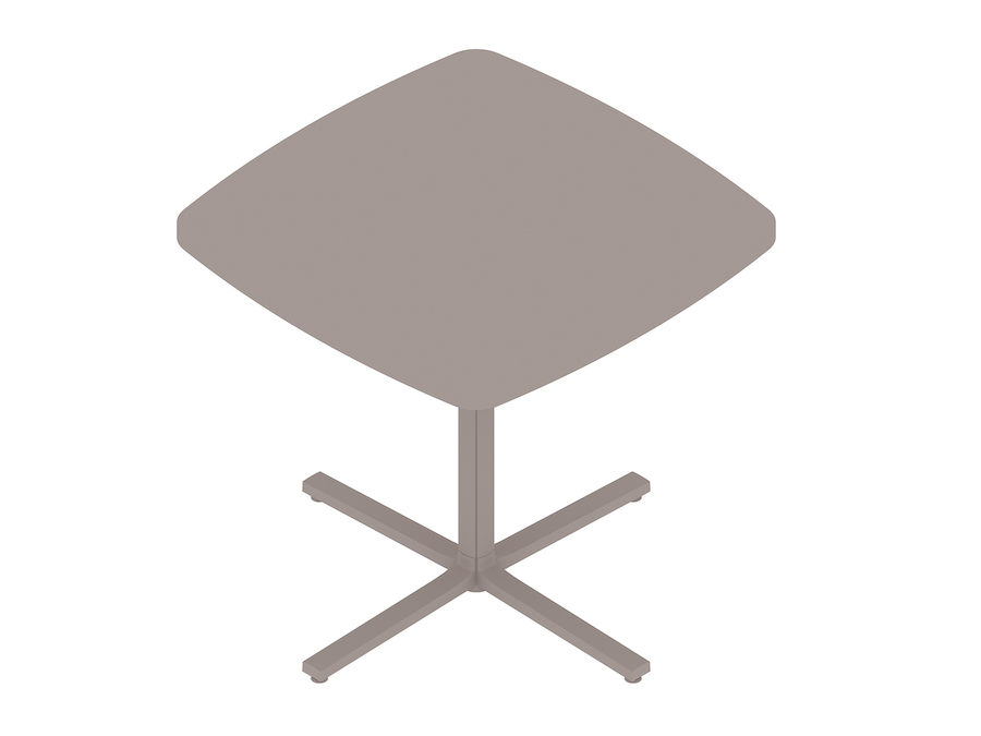 A generic rendering - Everywhere Table–Soft Square–Single Column Base