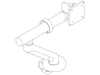 A line drawing - Flo Plus Monitor Arm–Single