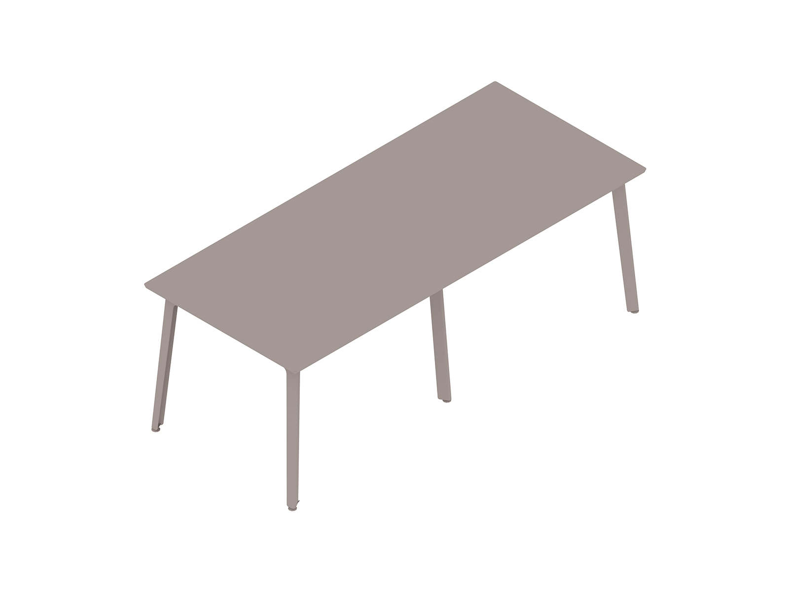 Een generieke rendering - Fold-tafel op barhoogte–6 poten