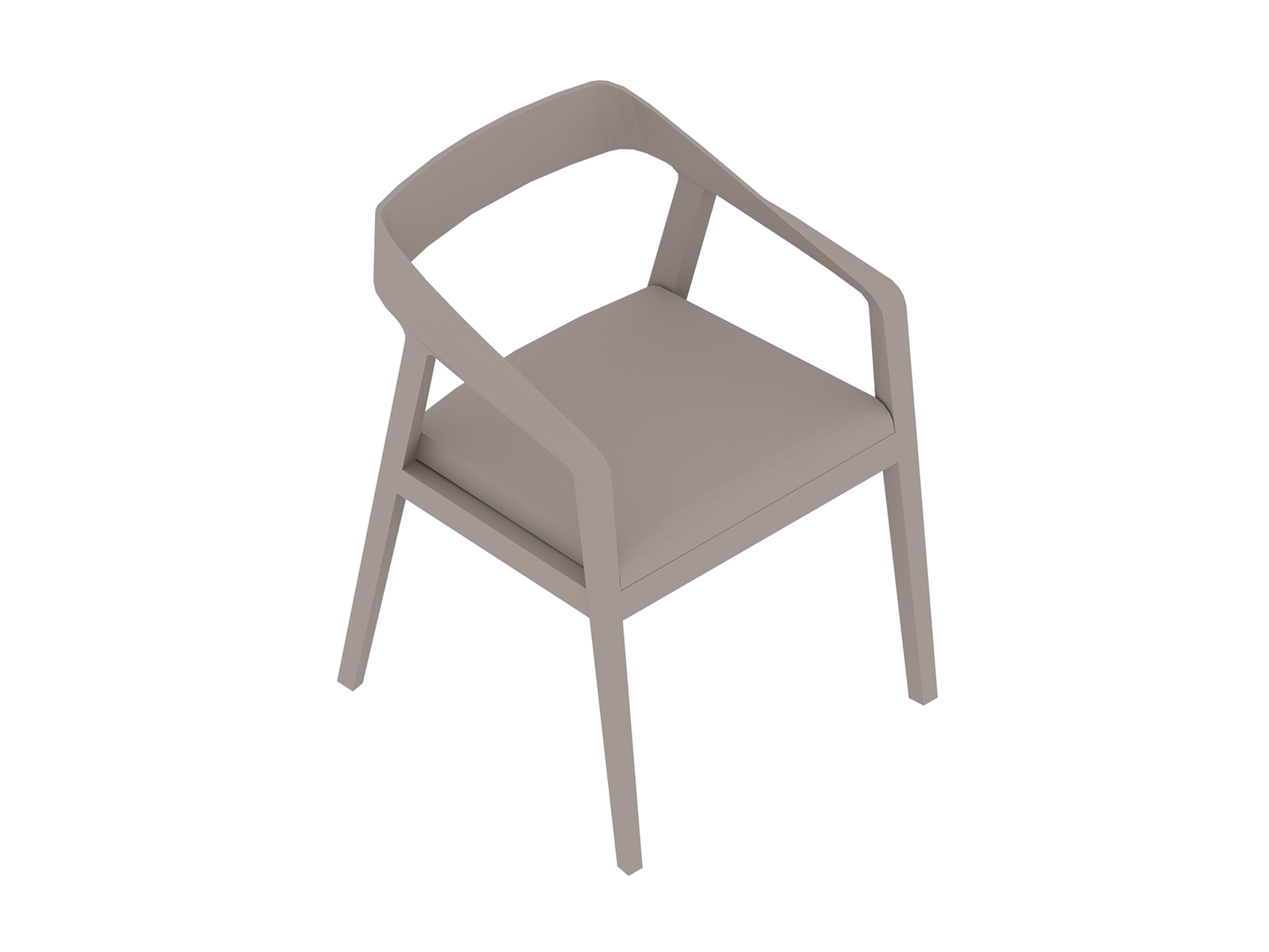 A generic rendering - Full Twist Guest Chair
