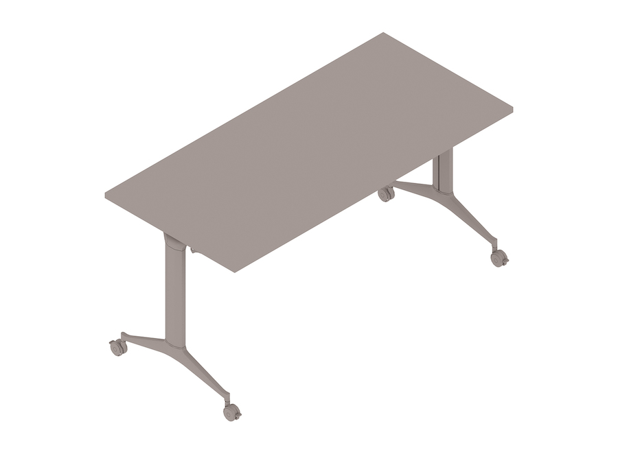 A generic rendering - Genus Table–Rectangular–Flip Top