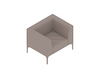 A generic rendering - Hatch Lounge Chair