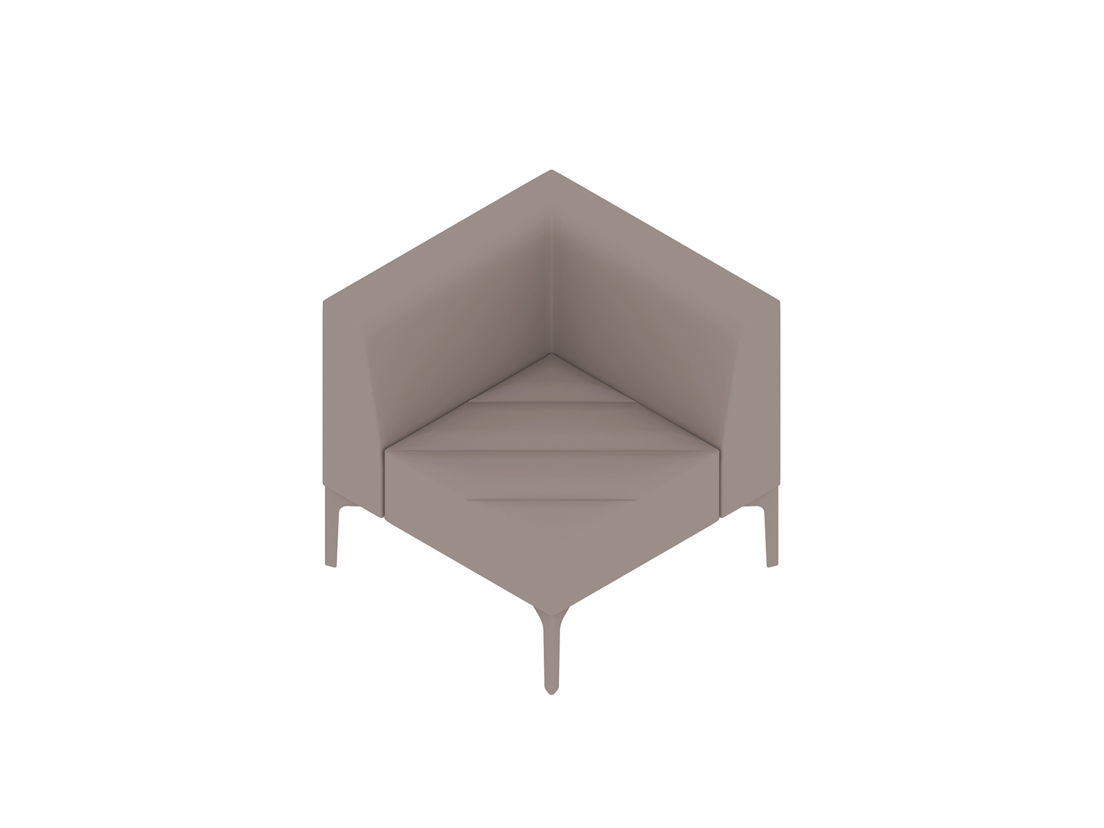 A generic rendering - Hatch Modular Seating–Corner
