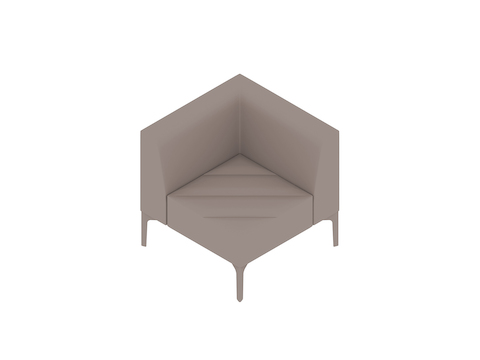 A generic rendering - Hatch Modular Seating–Corner