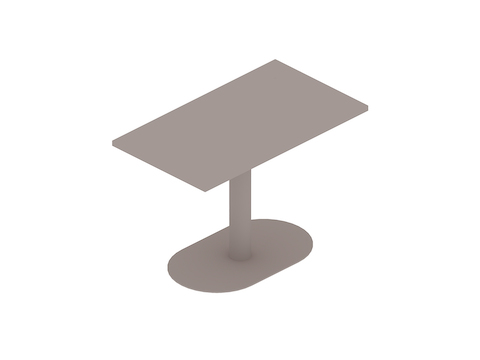 A generic rendering - Headway Café Table–Rectangular
