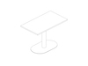A line drawing - Headway Café Table–Rectangular