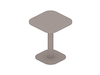 A generic rendering - Headway Café Table–Soft Square