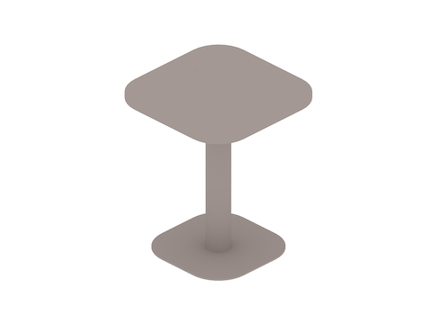 A generic rendering - Headway Café Table–Soft Square