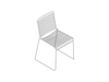 A line drawing - Hee Chair