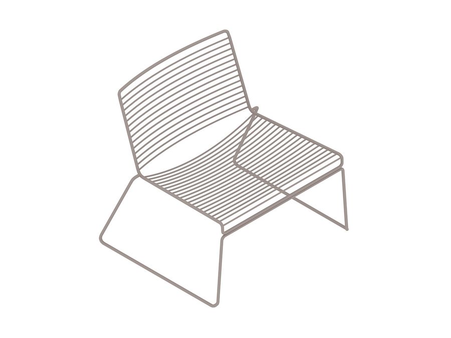 A generic rendering - Hee Lounge Chair