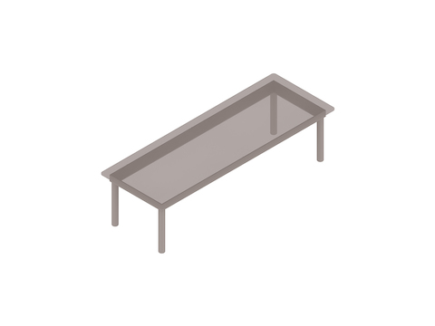 A generic rendering - Kofi Coffee Table–Rectangular