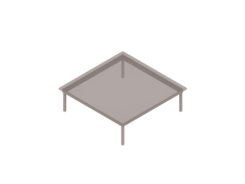 A generic rendering - Kofi Coffee Table–Square