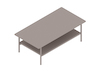 A generic rendering - Layer Coffee Table – Stone Shelf