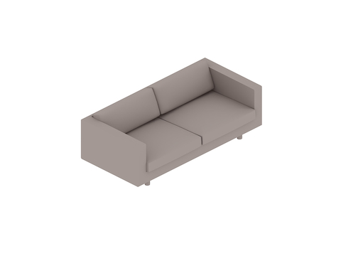 A generic rendering - Lispenard Sofa–2 Seat