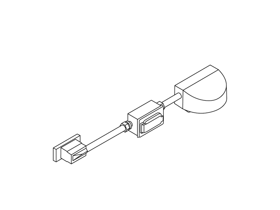 A line drawing - Logic Reach–Canvas Wall System Start