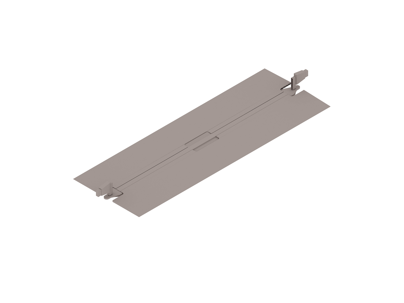 A generic rendering - Logic Reach–Under Carpet Track–Flat Data Track