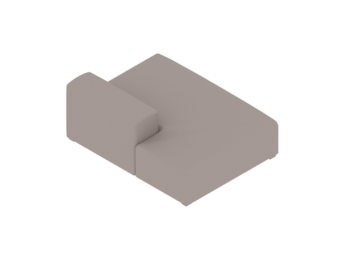 Una representación genérica - Sofás seccionales Mags Soft–Lounge–Unidad recta–Extremo izquierdo