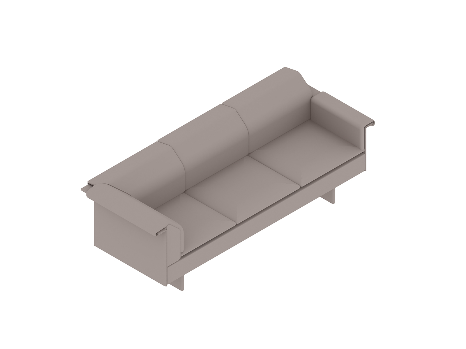 A generic rendering - Mantle Sofa–Right Corner–Left Arm