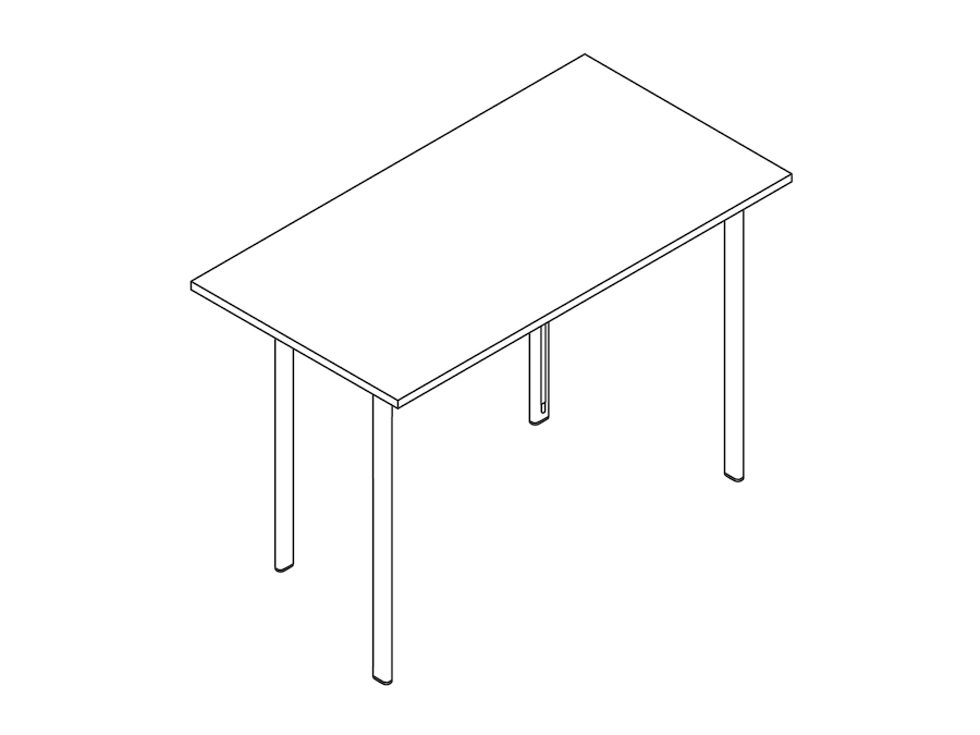 A line drawing - Mode Desk