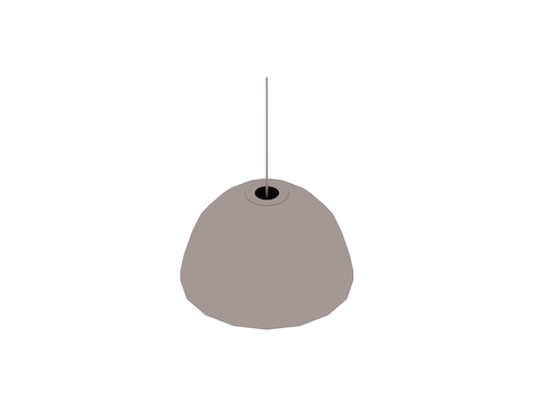 Una representación genérica - Lámpara colgante Nelson Bell Bubble