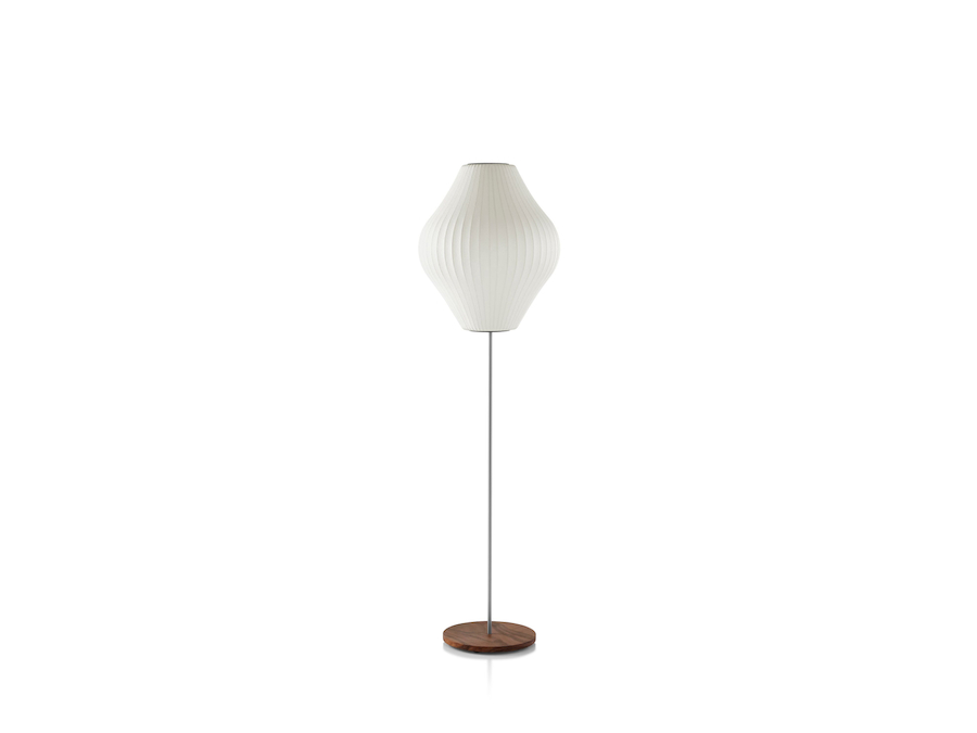 A photo - Nelson Pear Lotus Floor Lamp–Medium
