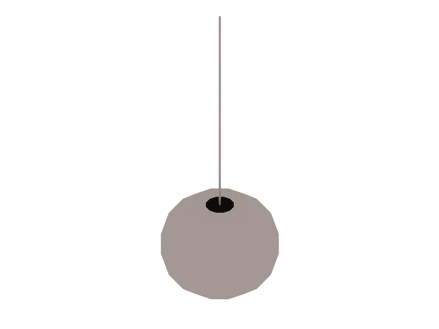 Una representación genérica - Lámpara colgante Nelson Angled Sphere Bubble - Grande