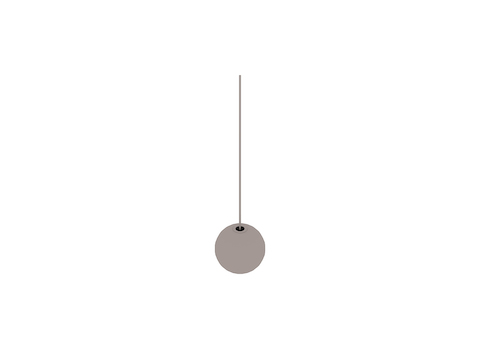 Una representación genérica - Lámpara colgante Nelson Ball Bubble - Pequeña