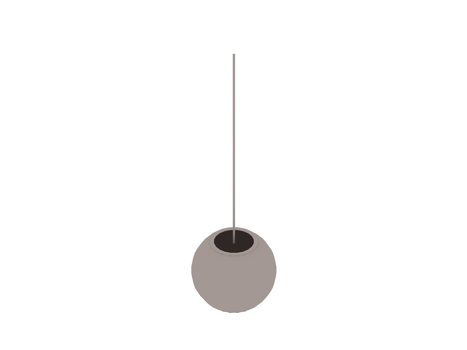 Een generieke rendering - Nelson Ball CrissCross Bubble-hanglamp – medium