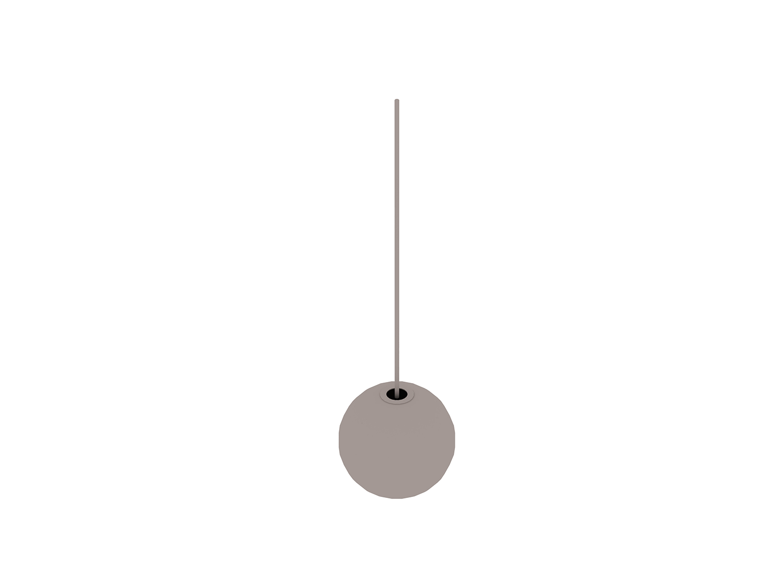 Uma renderização genérica - Luminária pendente Ball CrissCross Nelson Bubble– pequena