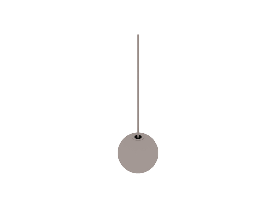 A generic rendering - Nelson Ball CrissCross Bubble Pendant–Small