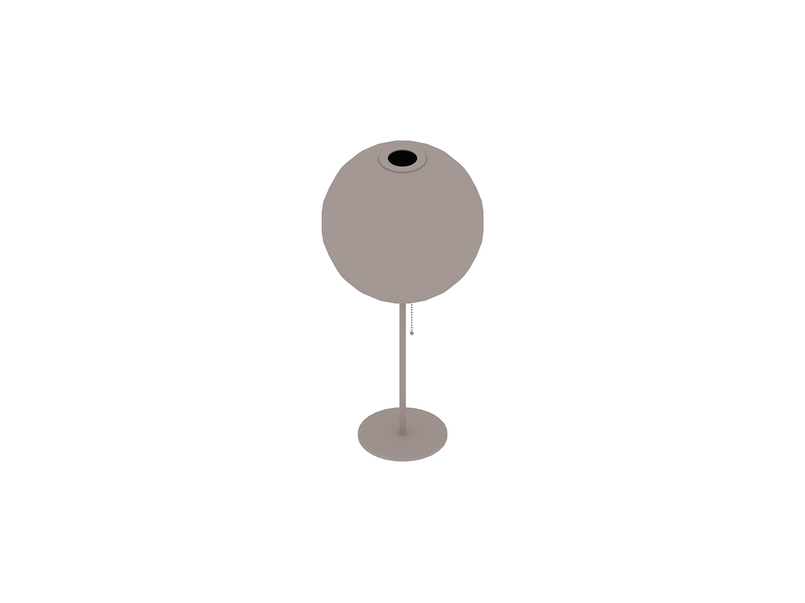 Uma renderização genérica - Abajur de mesa Ball Lotus Nelson