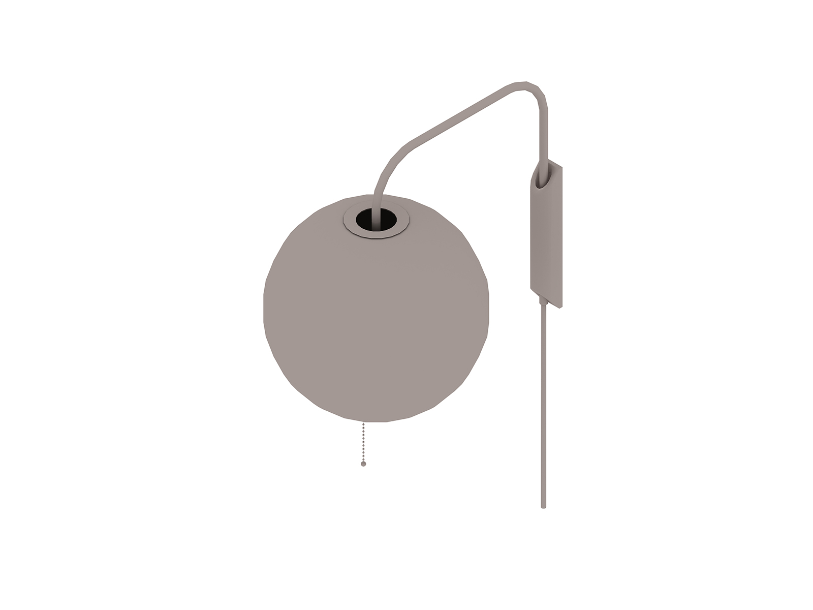 Uma renderização genérica - Arandela Ball Nelson