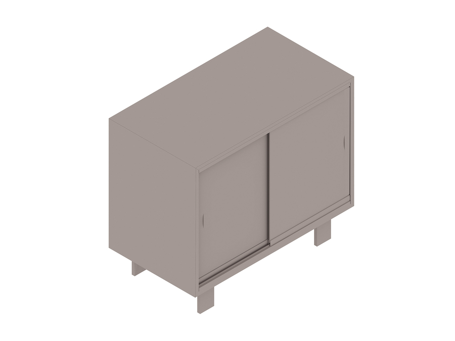 Uma renderização genérica - Série de armários Nelson Basic–61A–86,5L