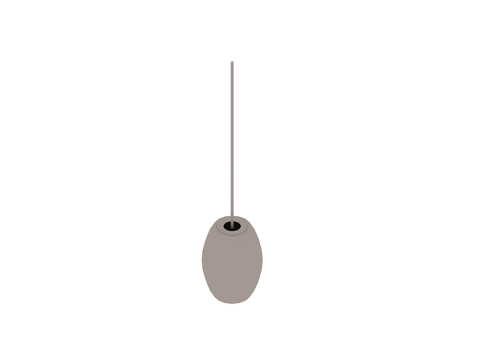 Een generieke rendering - Nelson Cigar CrissCross Bubble-hanglamp – klein