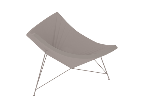 A generic rendering - Nelson Coconut Lounge Chair