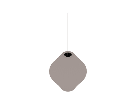 A generic rendering - Nelson Pear Bubble Pendant–Medium