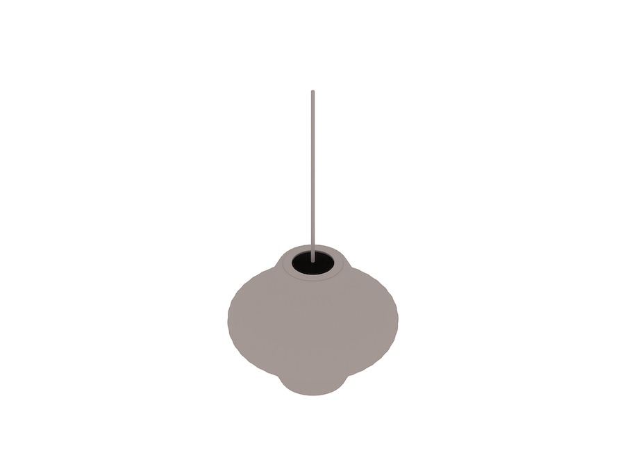 A generic rendering - Nelson Pear Bubble Pendant–Small