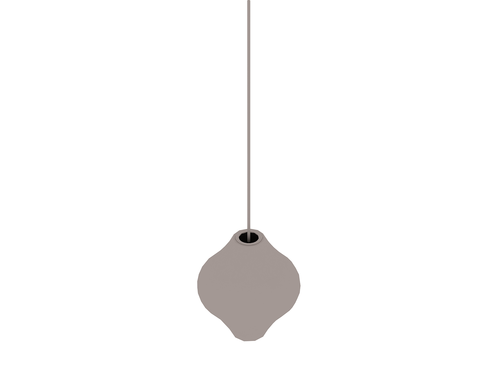 A generic rendering - Nelson Pear CrissCross Bubble Pendant–Medium