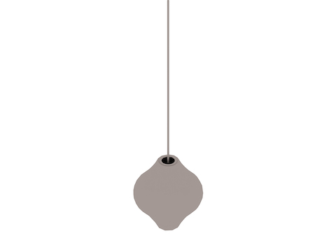 Een generieke rendering - Nelson Pear CrissCross Bubble-hanglamp – medium