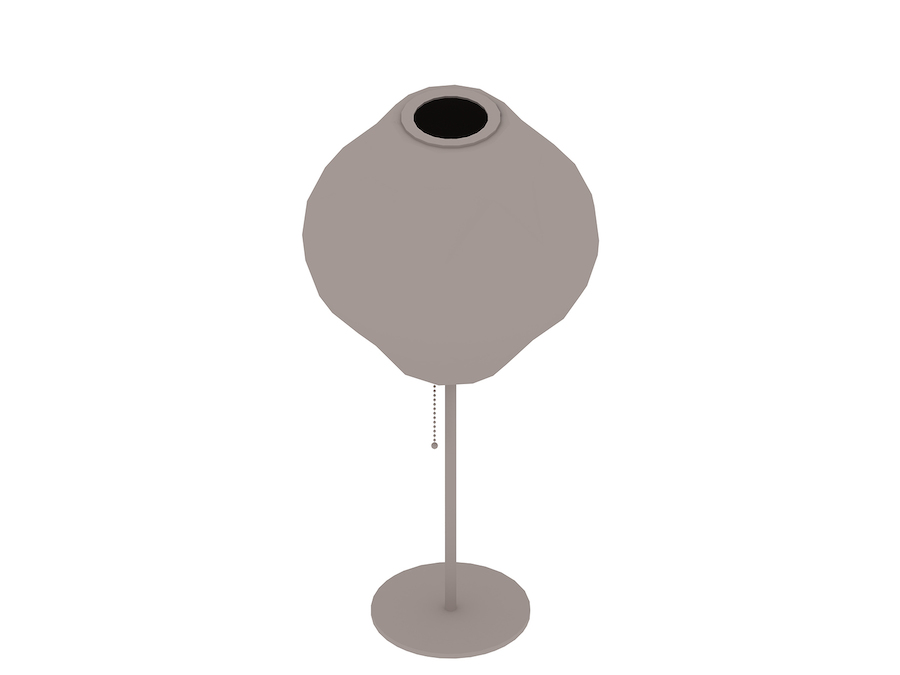 A generic rendering - Nelson Pear Lotus Table Lamp
