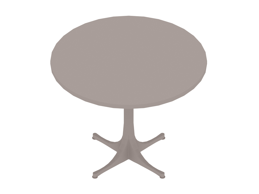 A generic rendering - Nelson Pedestal Table