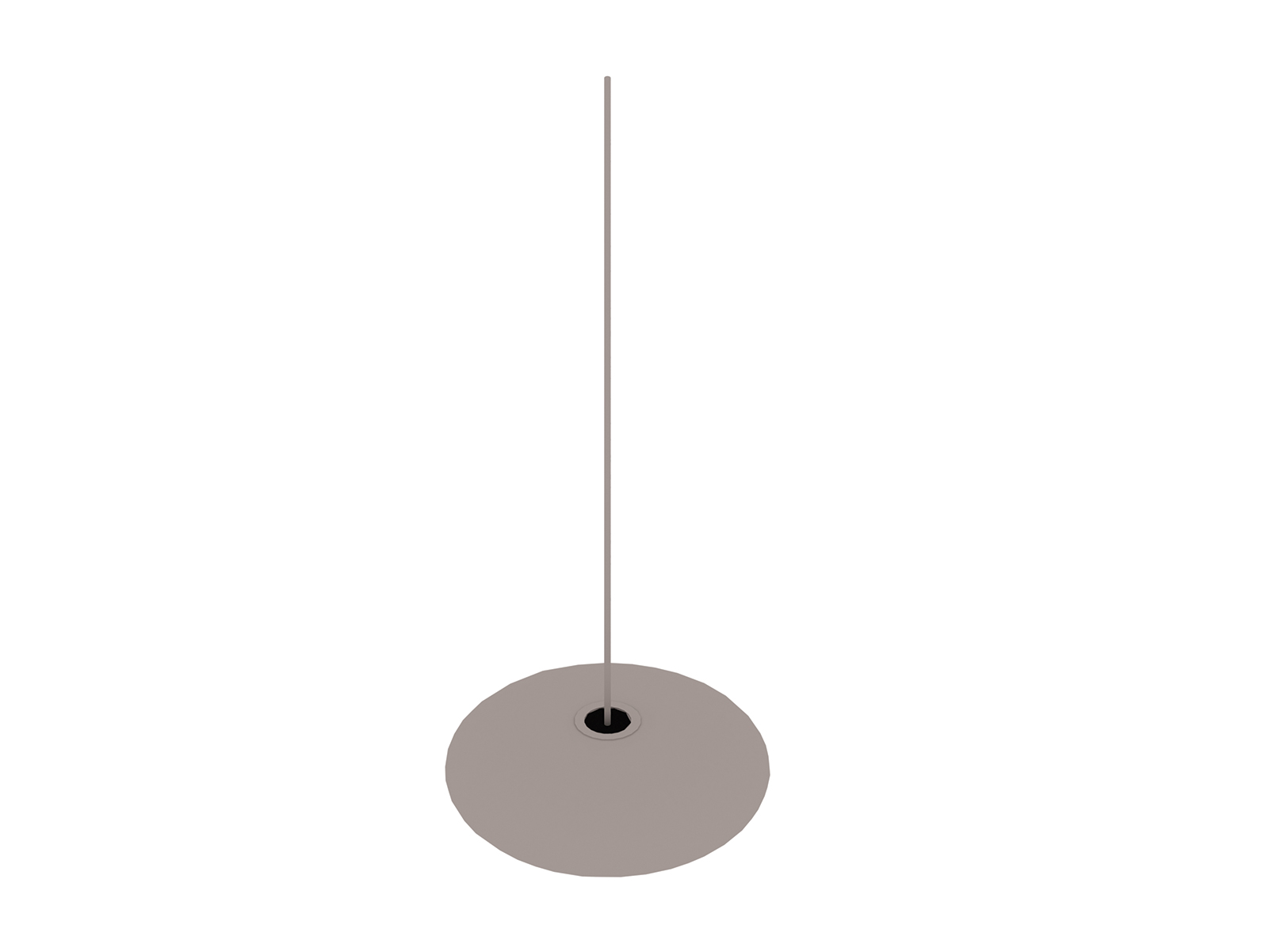 Een generieke rendering - Nelson Saucer Bubble-hanglamp–Medium