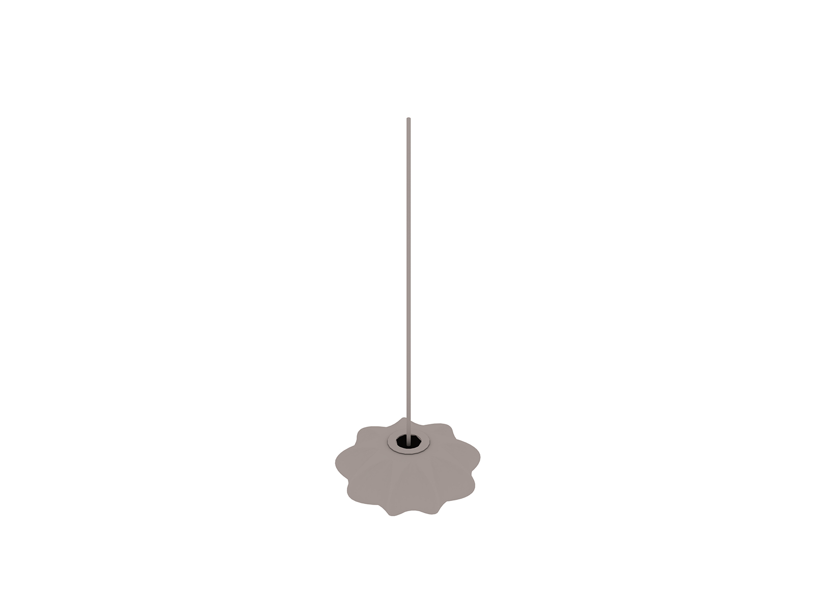 Een generieke rendering - Nelson Saucer CrissCross Bubble-hanglamp – klein